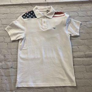 Vineyard Vines American Flag shirt